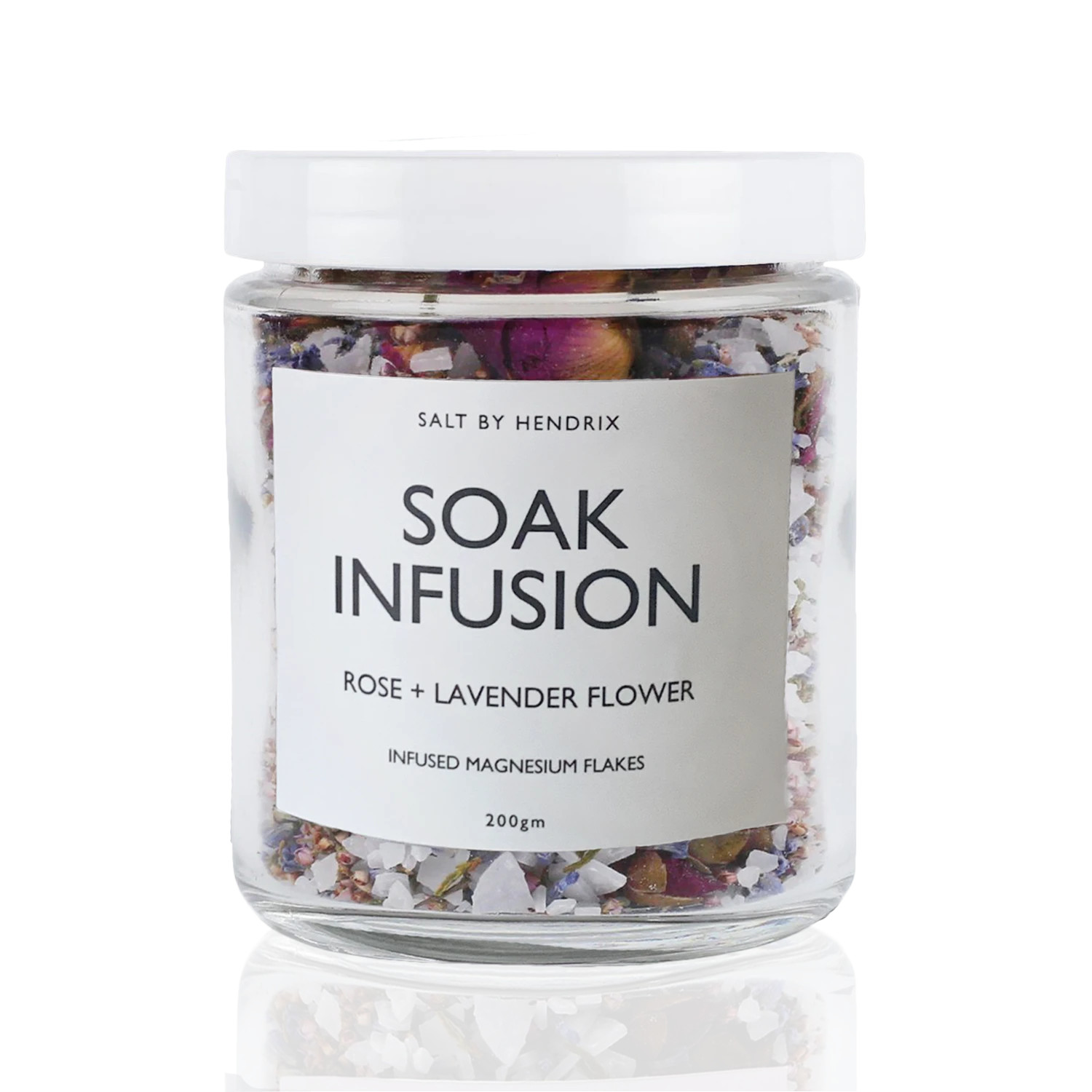 Salt By Hendrix Soak Infusion - Rose + Lavender Flower
